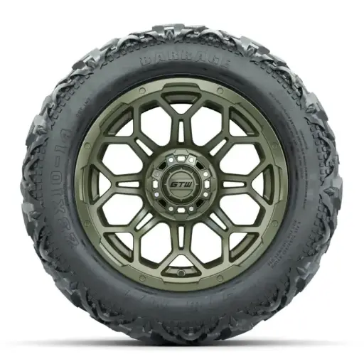 GTW Bravo Matte Green Rim with Kenda Kraken Tire