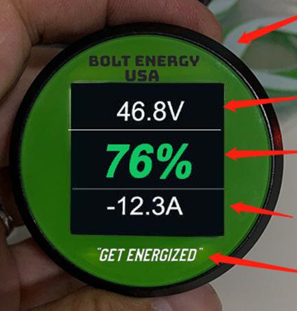 STATE OF CHARGER METER